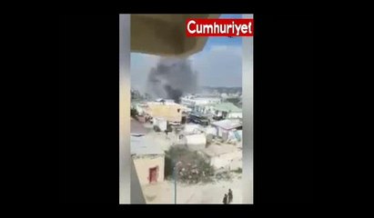 Somali'de otele saldırıdan görüntüler: 14 ölü
