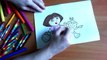 Dora the Explorer New Coloring Pages for Kids Colors Coloring colored markers felt pens pencils