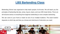 Bartending School: Become a Bartender.