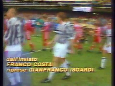 25.11.1992 - 1992-1993 UEFA Cup 3rd Round 1st Leg SK Sigma Olomouc 1-2 Juventus