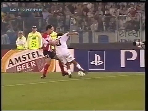 16.10.2001 - 2001-2002 UEFA Champions League Group D Matchday 4 SS Lazio 2-1 PSV Eindhoven