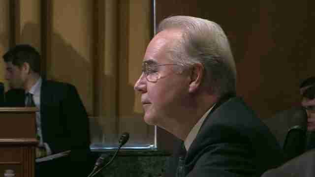 Senadores demócratas presionan a Price por su plan contra el Obamacare