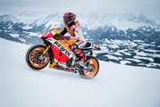 Moto GP World Champ Heads To The Alps | Marc Márquez Show Run | Skuff TV Bike