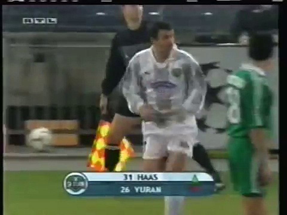 14.02.2001 - 2000-2001 UEFA Champions League 2nd Group Round Group A Matchday 3 SK Sturm Graz 2-0 Panathinaikos FC