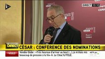 César 2017: En pleine annonce de la liste des nommés, Alain Terzian se rend compte qu'il n'a pas la bonne liste !