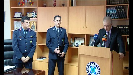 Τελετή παράδοσης παραλαβής στην αστυνομία της Στερεάς