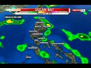 NTG: Weather update as of 9:22 a.m. (Oct. 22, 2014)