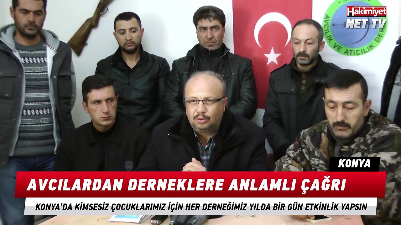 Avcılardan derneklere Anlamlı çağrı