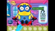 NEW мультик онлайн для девочек и мальчиков—Миньон забота о глазах—Игры для детей