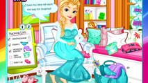 Disney Princess Frozen - Frozen Elsa Gives Birth - Disney Princess Games