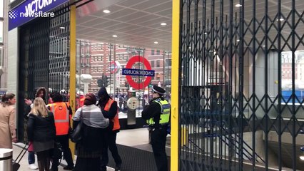 Victoria Underground station evacuated