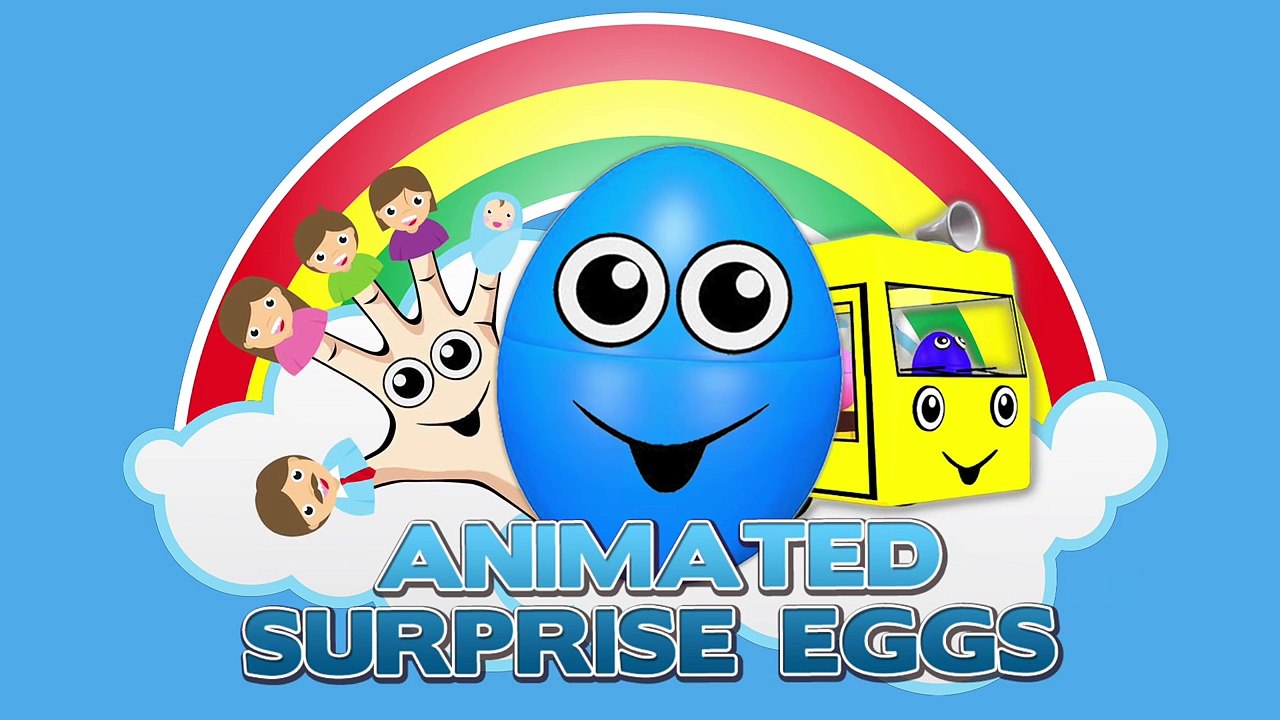 Animated Surprise Eggs Lern Letters ★ POLICE CAR ★ ABC Alphabet Lesson For Kids Toddlers