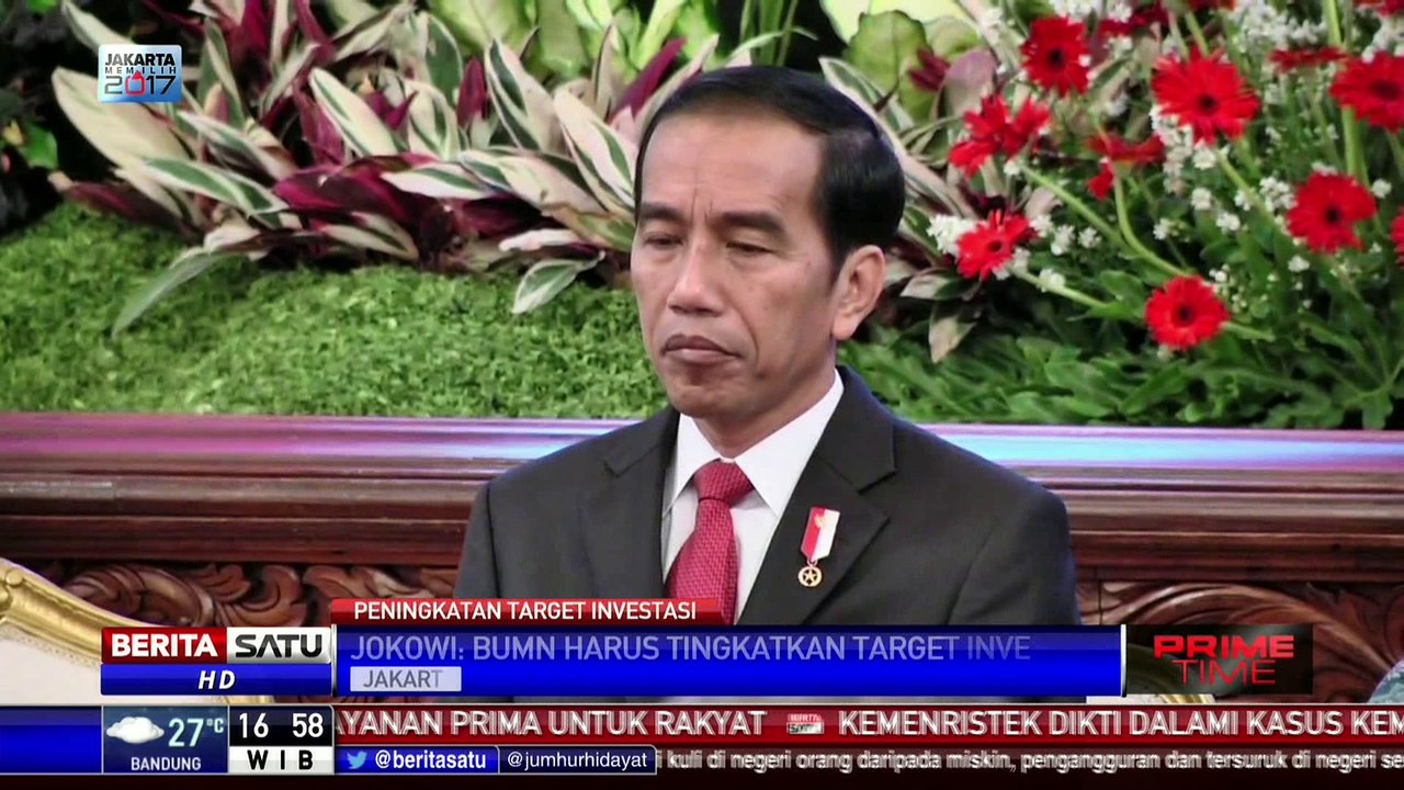 Jokowi Minta BUMN Berani Tingkatkan Target Investasi