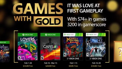 Download Video: FREE Games with Gold (February 2017) for Xbox One + Xbox 360