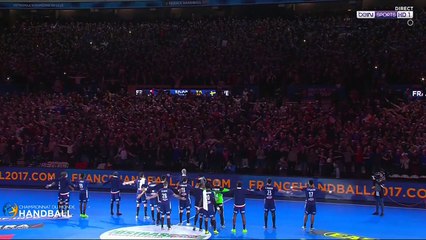 Les bleus en parfaite symbiose avec le superbe public de Lille !