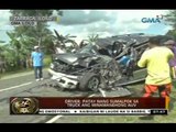 24 Oras: 19 sugatan sa karambola ng limang sasakyan sa Davao City