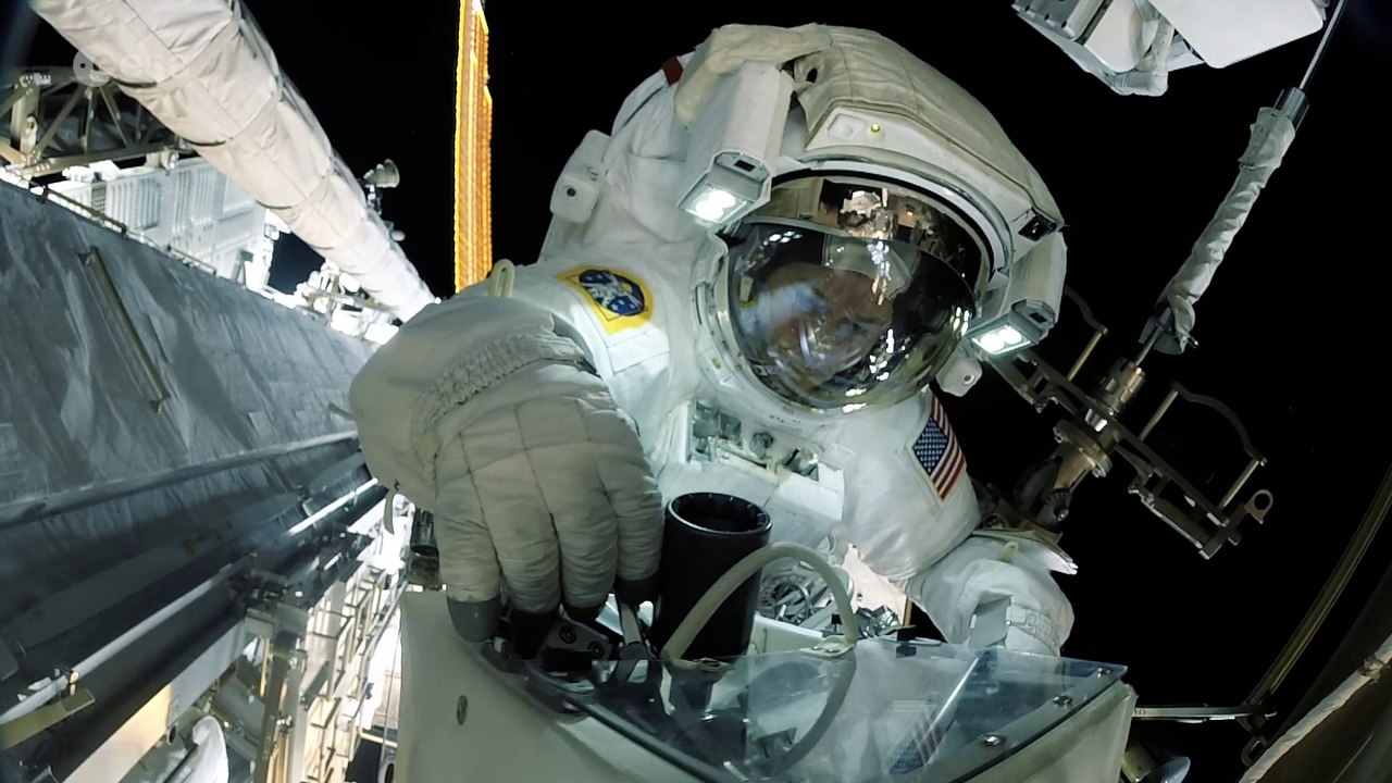 Spacewalker’s view