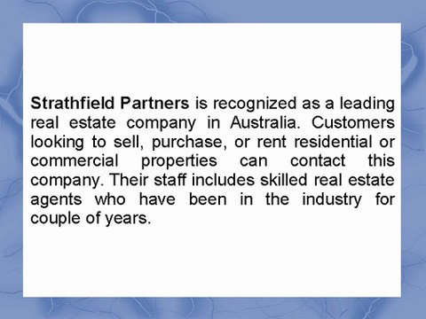Strathfield Partners is Renowned for Providing the Best Real Estate Deals