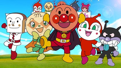 Anpanman アンパンマン new Finger Family | Nursery Rhyme for Children | 4K Video