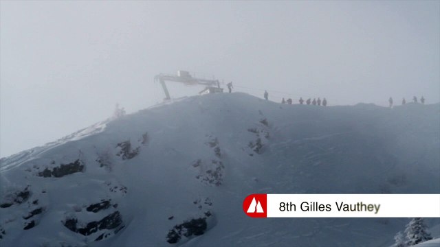 8th place Giles Vauthey - - ski men - Verbier Freeride Week Junior 2* 2017