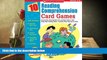 Audiobook  10 Reading Comprehension Card Games: Easy-to-Play, Reproducible Card and Board Games