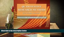 PDF  Quantitative Research Methods for Professionals in Education and Other Fields Full Book
