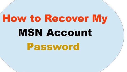How to recover lost msn email password reset msn email password 