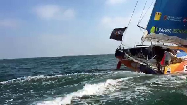 25 janv. A quelques milles de l'arrivée