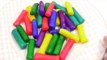 Toy Surprise Eggs Cheese Stick Flour Colors Dyeing Learn Colors