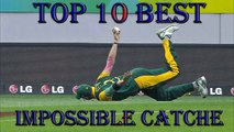 Top 10 Impossible Catches made possible Cricket History.
