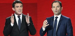 Cinq passes d'armes entre Hamon et Valls lors des précédents débats