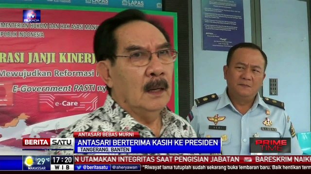 Antasari Datangi Lapas Tangerang Ubah Surat Keputusan