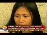 UB: Pambibiktima ng Dugu-Dugo Gang sa isang kasambahay, napurnada; 3 suspek, arestado