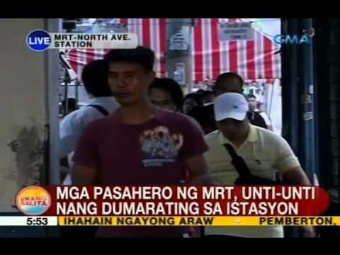 UB: Operasyon ng MRT, balik normal na matapos itigil ang biyahe sa ilang istasyon kagabi