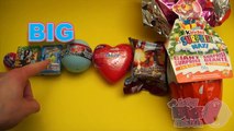 Surprise Eggs Learn Sizes from Smallest to Biggest! Opening Eggs with Toys, Candy and Fun! Part 8