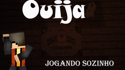 Fui Jogar Tabuleiro Ouija Sozinho e Olha no que Deu!! [Minecraft]
