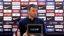 Luis Enrique: “Tengo muchas opciones para suplir las bajas”