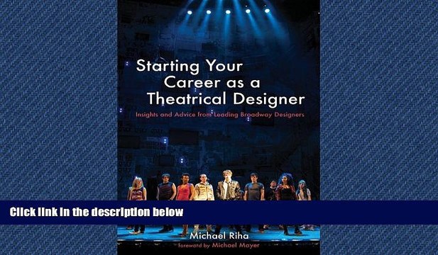 READ book Starting Your Career as a Theatrical Designer: Insights and Advice from Leading