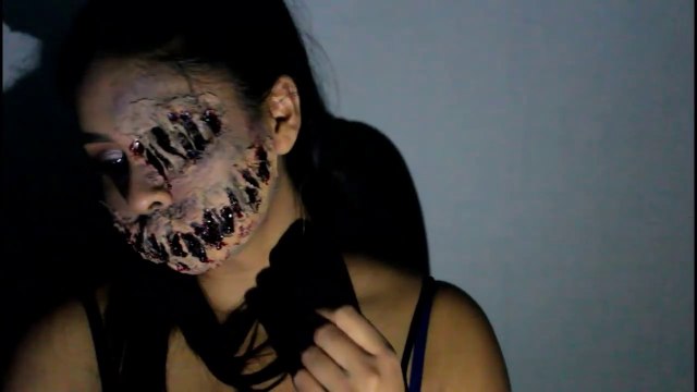 Scary Mouth & Eye Halloween Special FX Makeup!!!