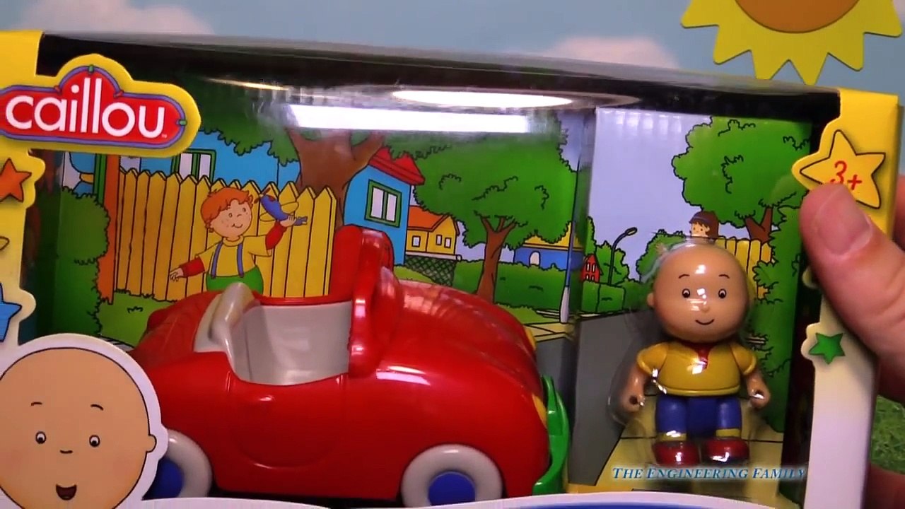CAILLOU The Caillou Juegos Car A Caillou Video Toy with Peppa Pig & Umizoomi
