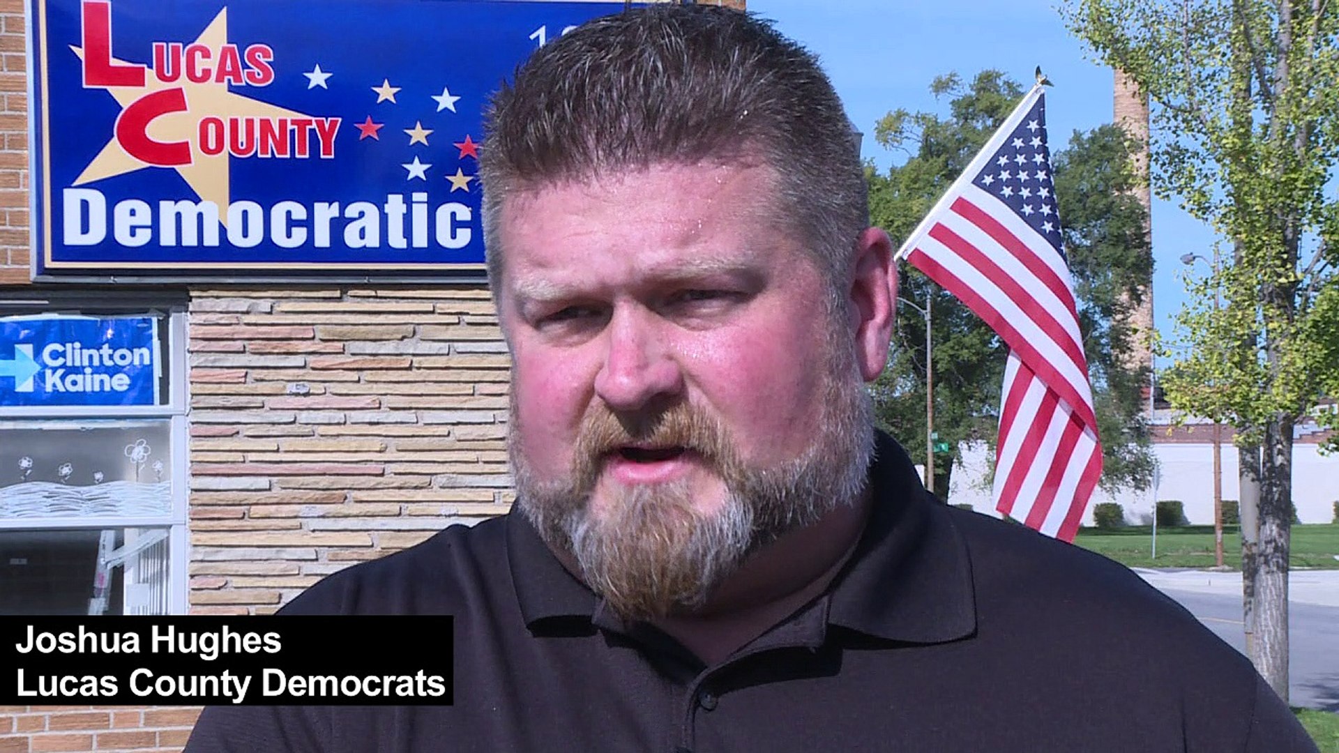 Battleground state of Ohio balanced between Trump and Clinton