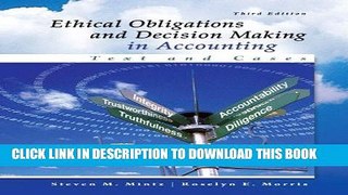 Ebook Ethical Obligations and Decision-Making in Accounting: Text and Cases Free Read