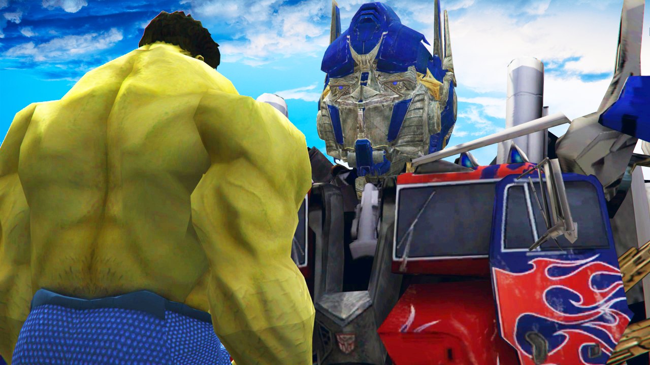 THE HULK VS OPTIMUS PRIME (Transformers) - EPIC BATTLE