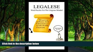 Deals in Books  LEGALESE  Word Puzzles For The Litigious Minded  Premium Ebooks Online Ebooks
