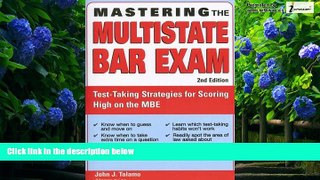 Books to Read  Mastering the Multistate Bar Exam: Test-Taking Strategies for Scoring High on the