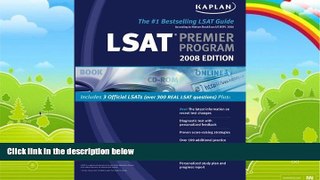 Big Deals  Kaplan LSAT 2008, Premier Program (w/ CD-ROM) (Kaplan LSAT Premier Program (W/CD))