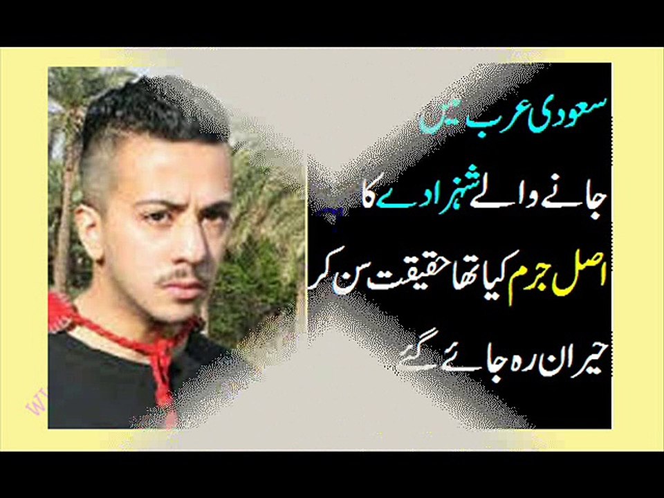 Saudia Main Sar Qalam Kiye Jane Wale Shahzade Ka Asal Jurm Kia Tha انصاف کی سنہری داستان