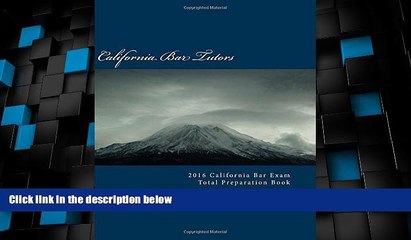 Big Deals  2016 California Bar Exam Total Preparation Book  Best Seller Books Best Seller