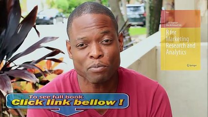 Look Inside R for Marketing Research and Analytics review