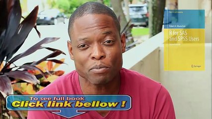 Look Inside R for SAS and SPSS Users Statistics and Computing  review